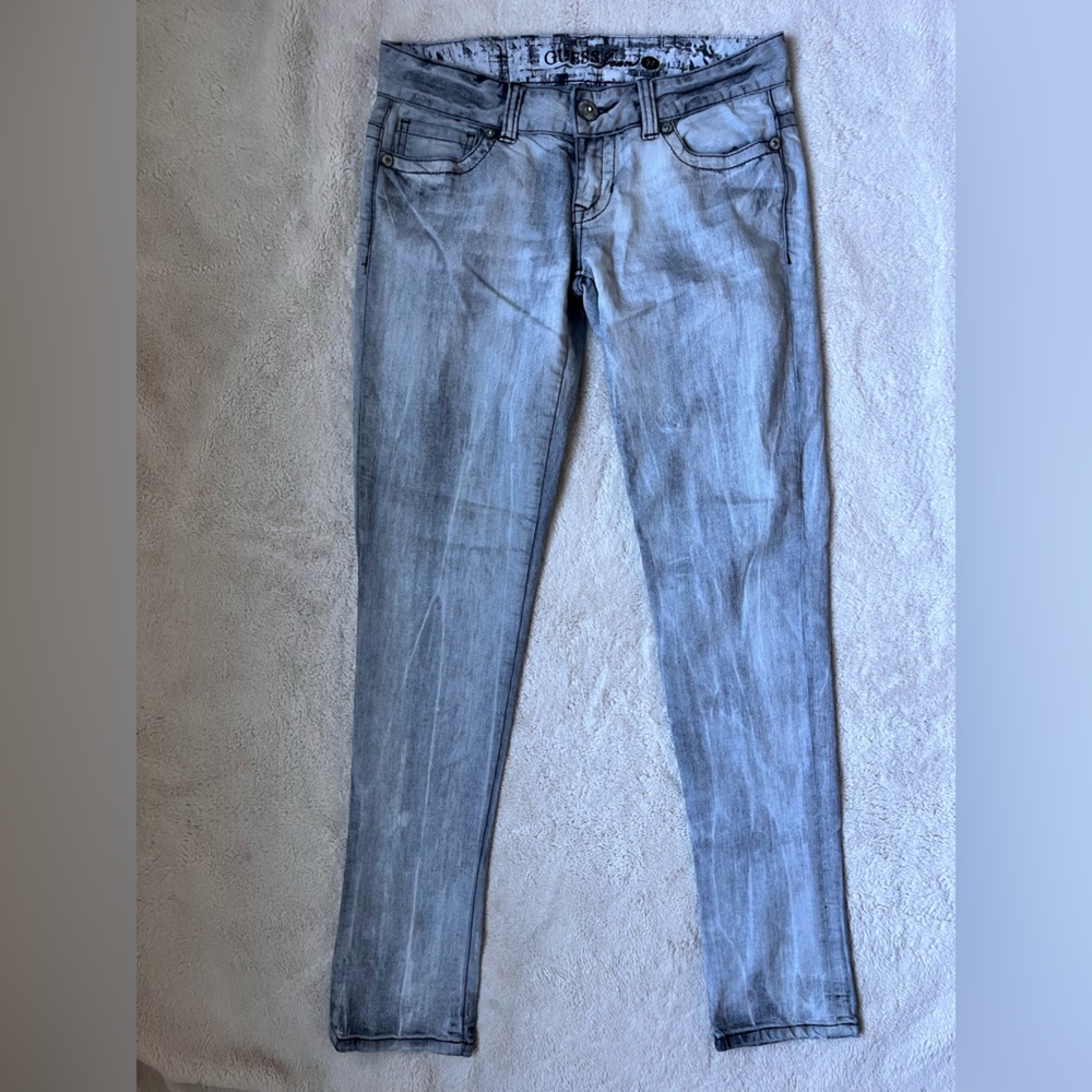 Y2K Guess Gray Jeans Women Size 27